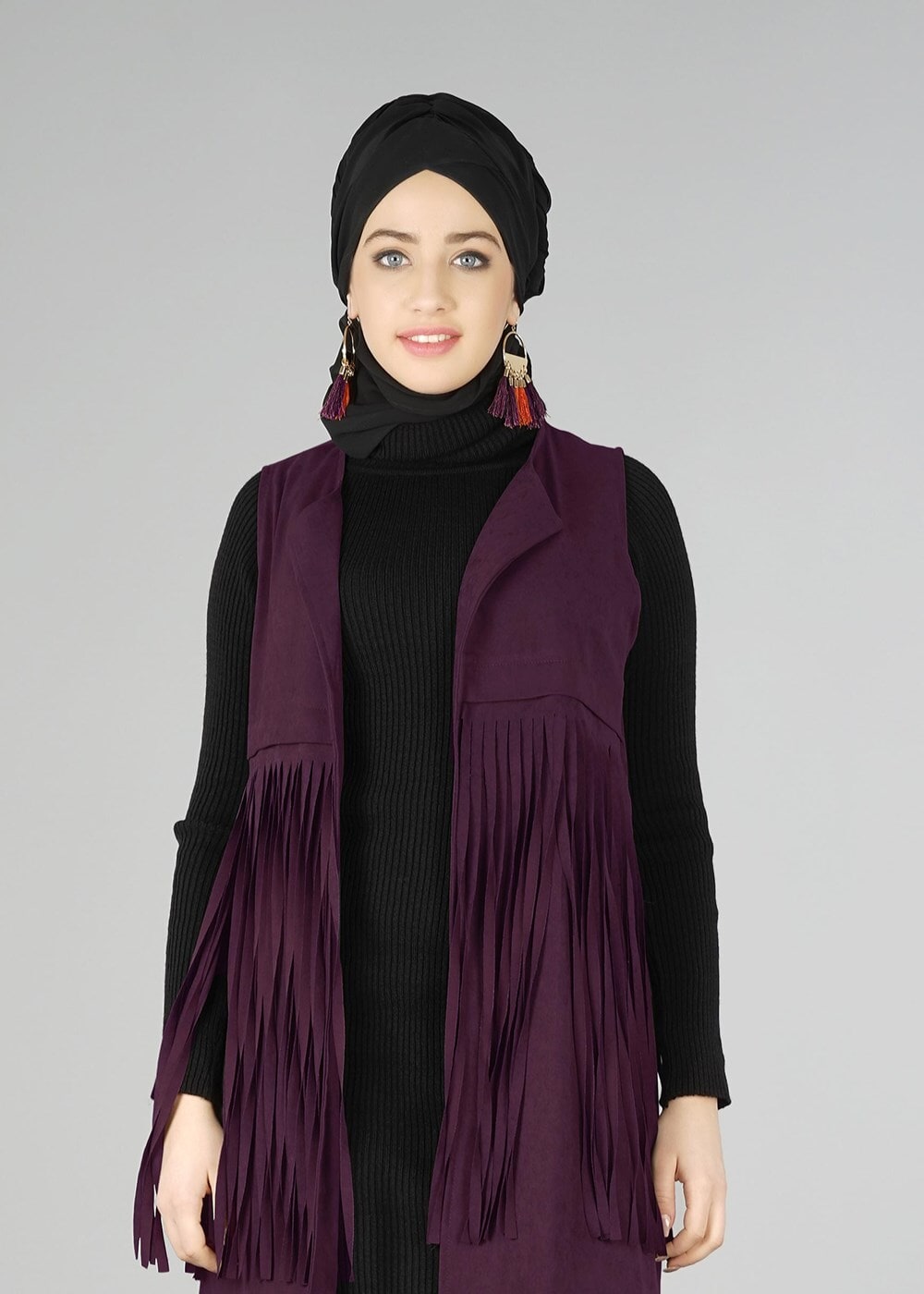 Tesettür giyim MÜRDÜM 5938 YELEK