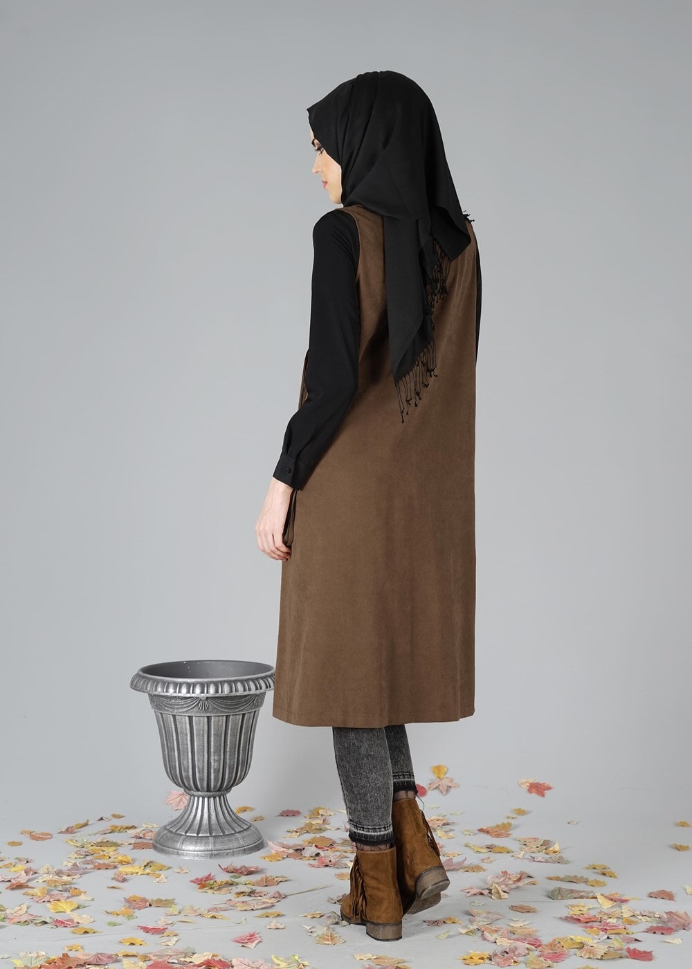 Tesettür giyim TABA 5938 YELEK