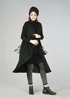 Tesettür giyim HAKİ 5938 YELEK