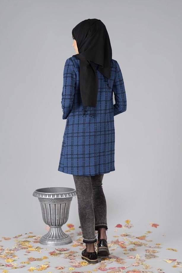 Vêtements hijab  CHECK KNIT CARDIGAN 9257  - TRENDTESETTÜR