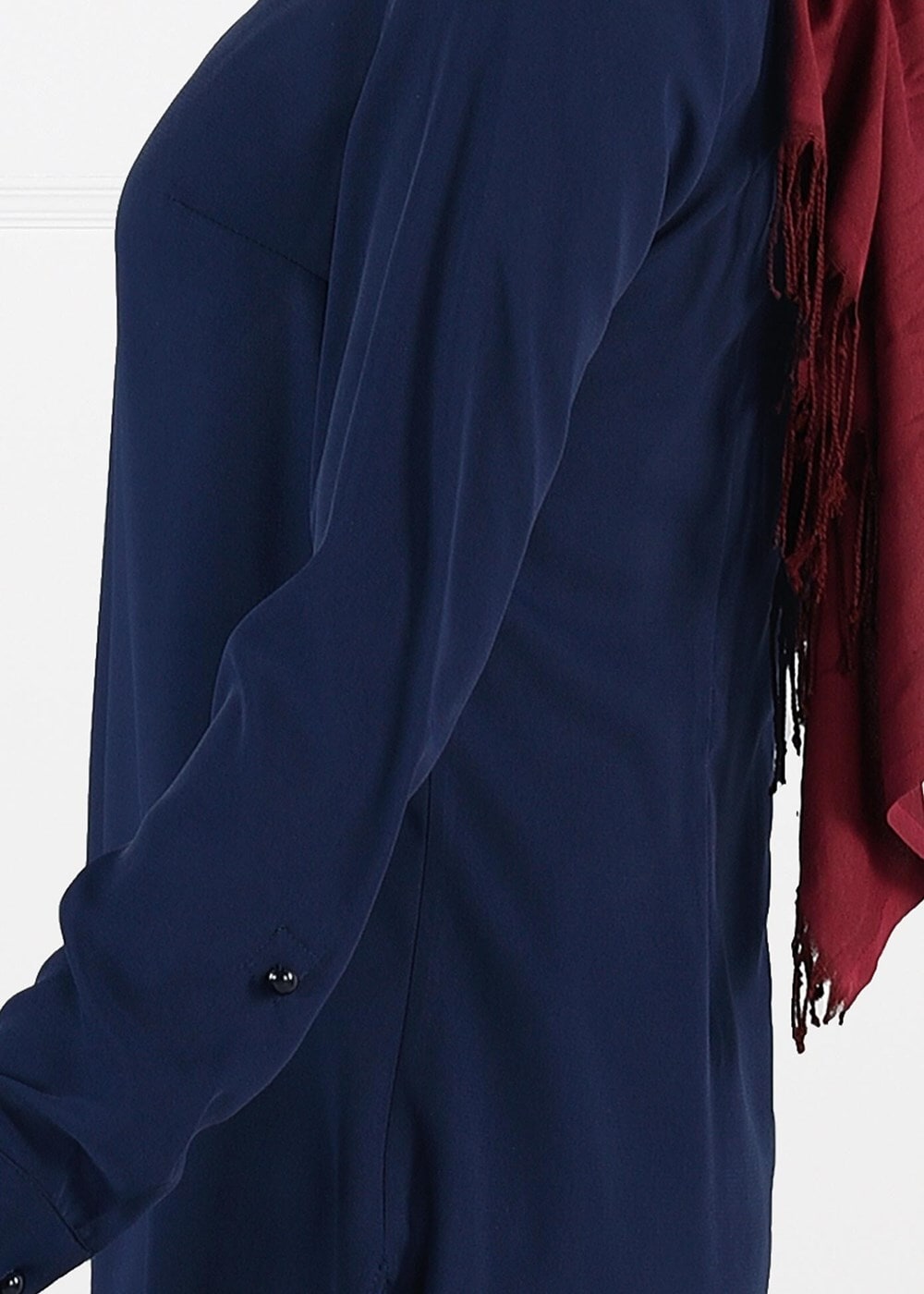 Tesettür giyim LACİVERT T 4920 6277 Tesettür Tunik-Alv Fashion