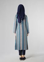 Tesettür giyim MAVİ 1287 TUNİK