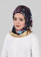 Tesettür giyim LACİVERT T 72005-1 AKEL EŞARP-ALVİNA