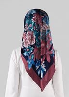 Tesettür giyim LACİVERT T 72005-1 AKEL EŞARP-ALVİNA