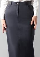 Tesettür giyim LACİVERT 6818 ETEK