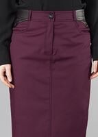 Tesettür giyim BORDO 6818 ETEK