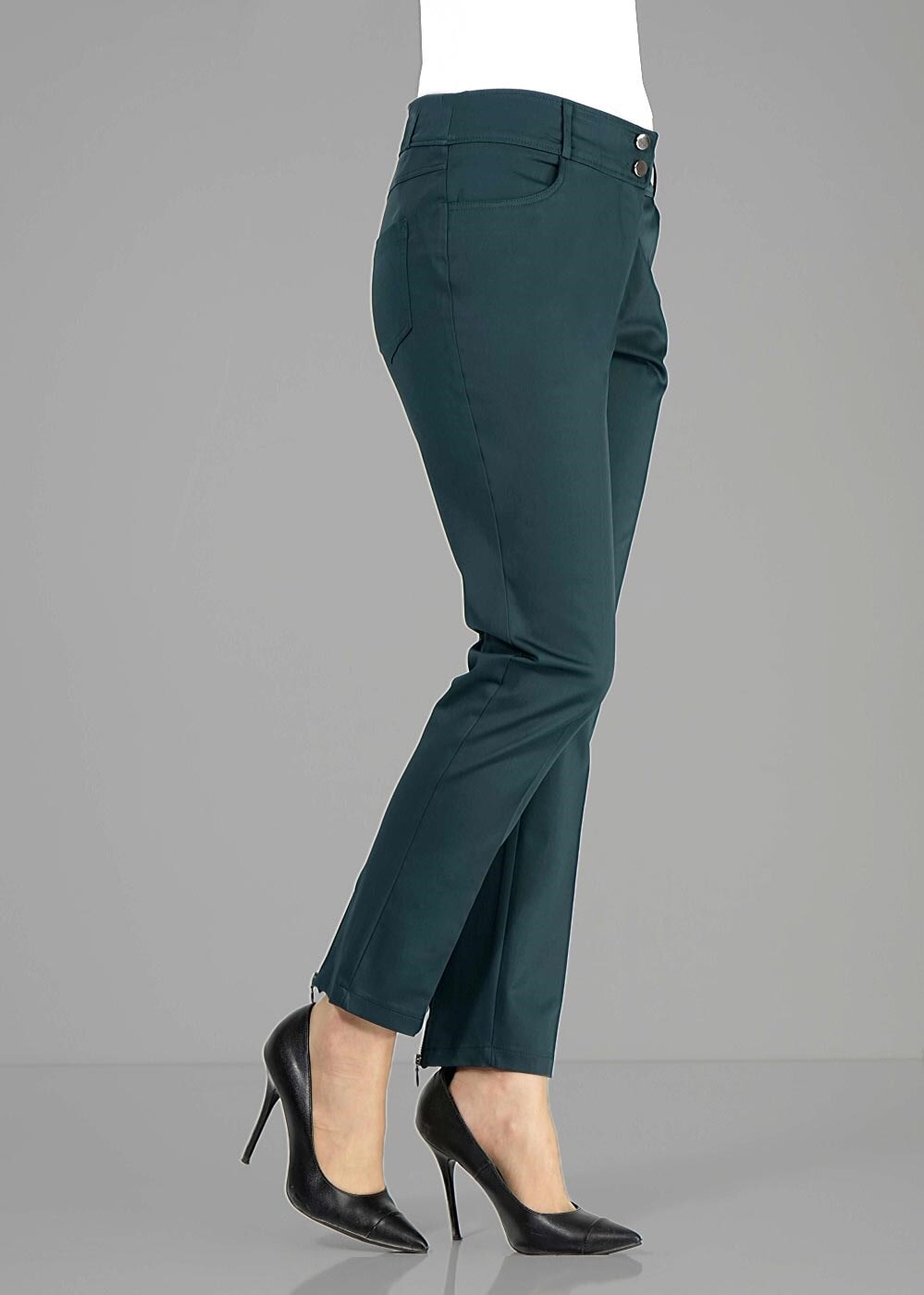 Tesettür giyim YEŞİL 7897 PANTOLON