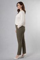 Tesettür giyim HAKİ DÜZ KESİM PANTOLON 7908