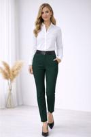 Tesettür giyim YEŞİL FERMUAR DETAYLI PANTOLON 7914
