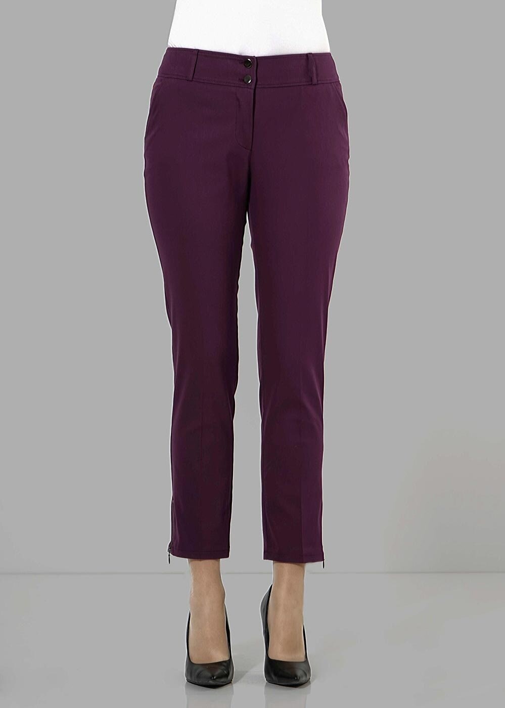 Tesettür giyim BORDO 7917 PANTOLON