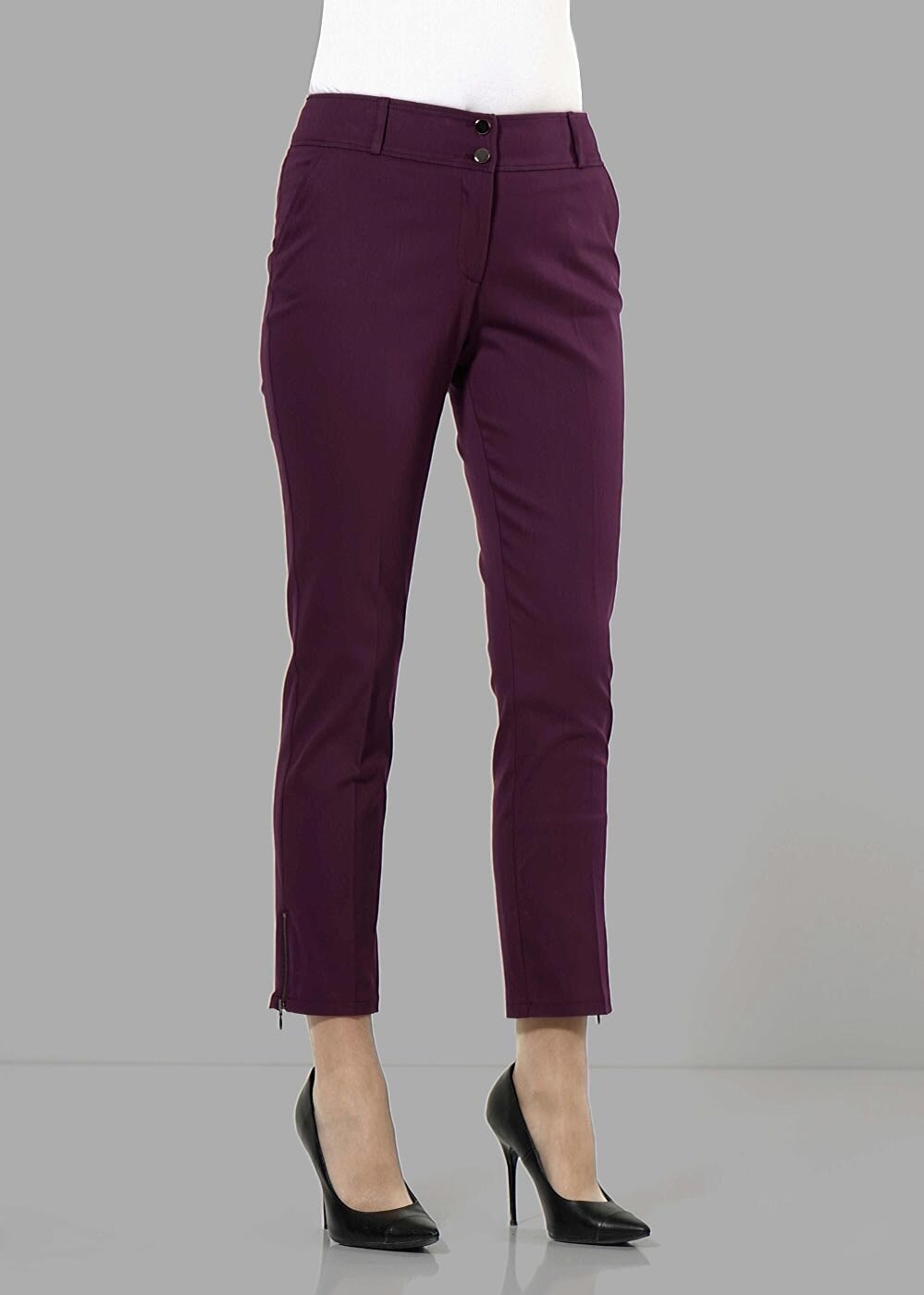 Tesettür giyim BORDO 7917 PANTOLON