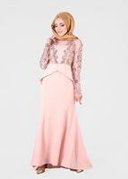 Vêtements hijab OR T 00625 Pul Payet Balık Abiye Elbise-Fy Collection