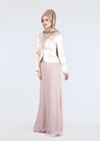 Hijab clothing POWDER T 5292 Jakar 694 Tesettür Abiye-Alv Fashion