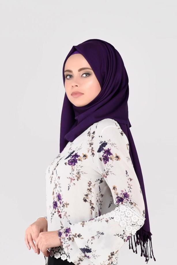 Vêtements hijab ÉCRU BLOUSE MOTIF FLEURI 3011 - TRENDTESETTÜR