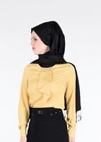 Tesettür giyim SARI T 4239 Nepal Tesettür Bluz-Alv Fashion