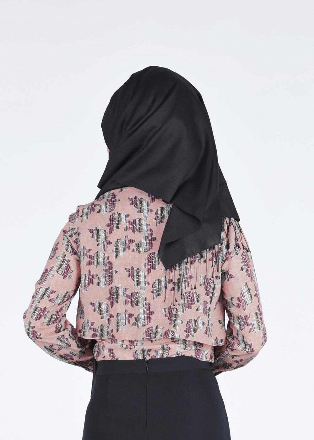 Tesettür giyim PUDRA T 4309 Maglia Tesettür Bluz-Alv Fashion