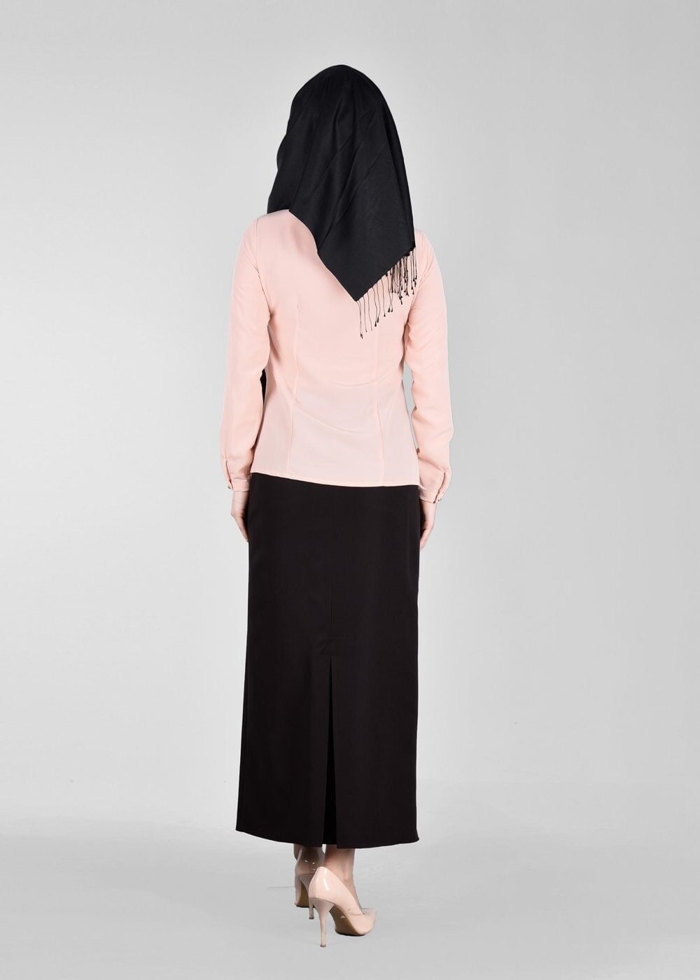 Tesettür giyim PUDRA T 4434 Criss Tesettür Bluz-Alv Fashion