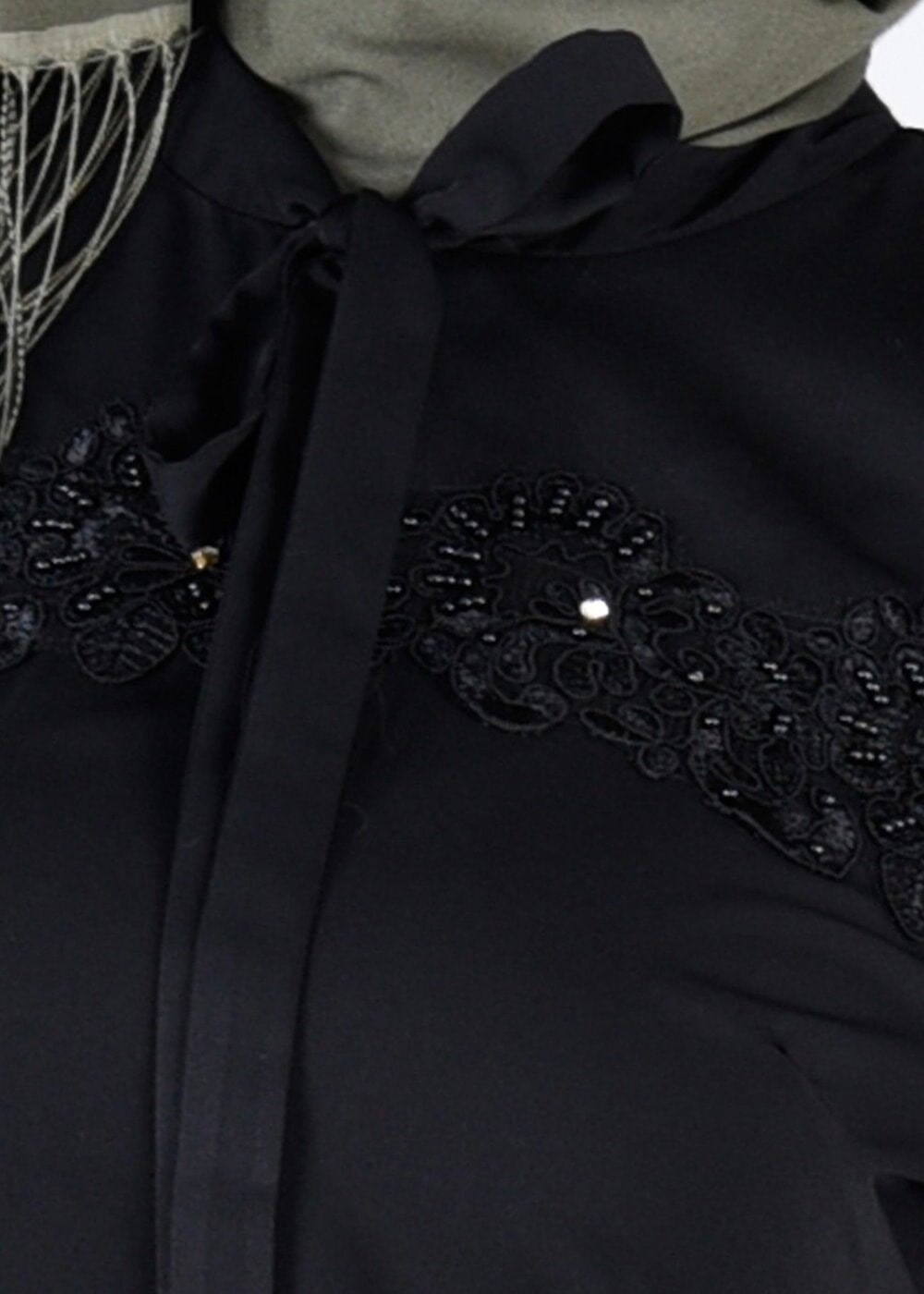 Tesettür giyim SİYAH T 4588 6384 Tesettür  Bluz-Alv Fashion