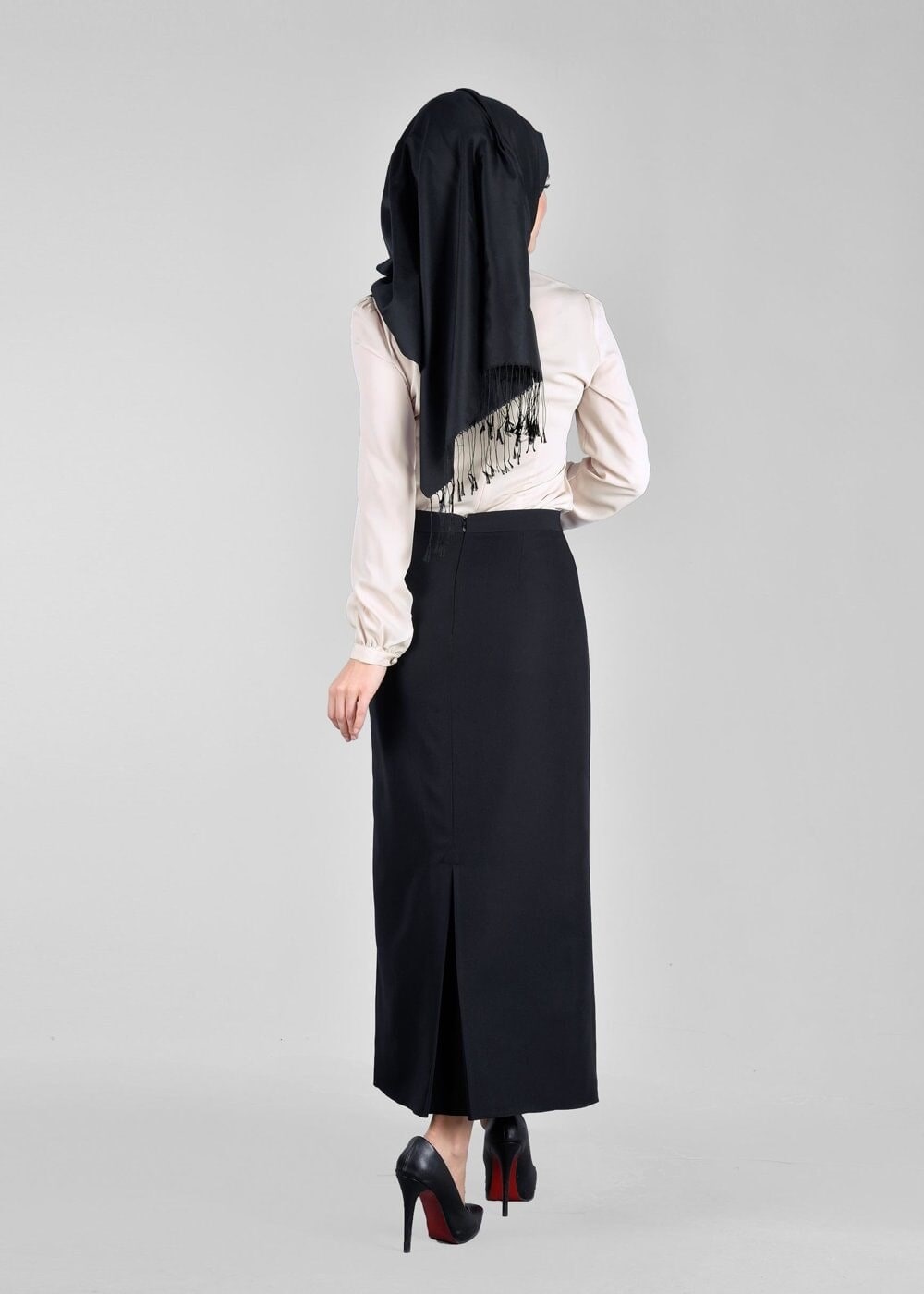 Tesettür giyim EKRU T 4588 6384 Tesettür  Bluz-Alv Fashion