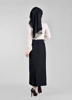 Tesettür giyim EKRU T 4588 6384 Tesettür  Bluz-Alv Fashion