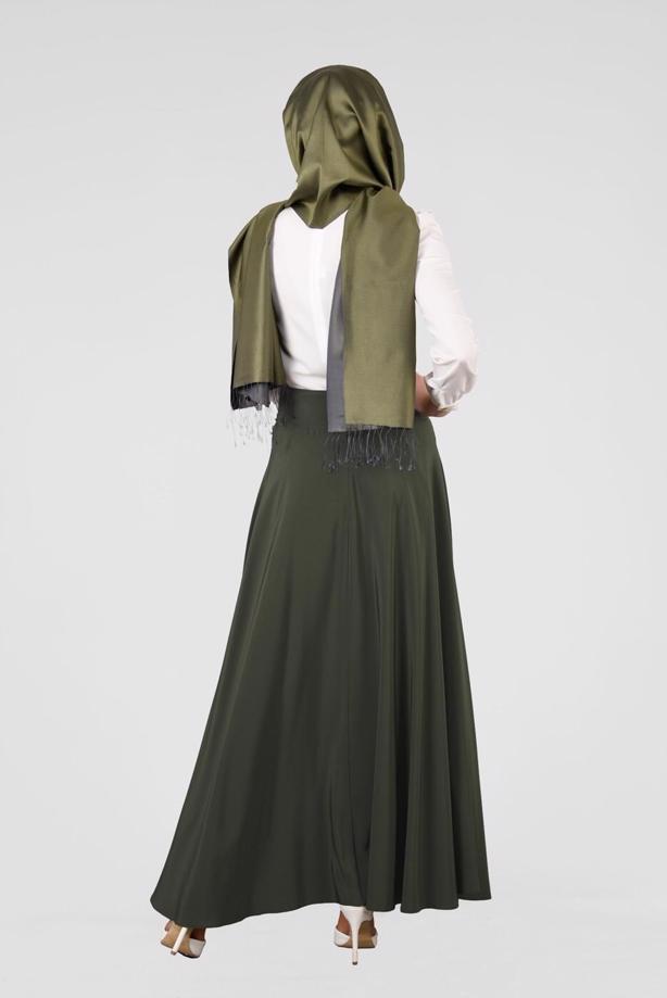 Vêtements hijab  EMBROIDERY DETAIL BLOUSE 4975  - TRENDTESETTÜR