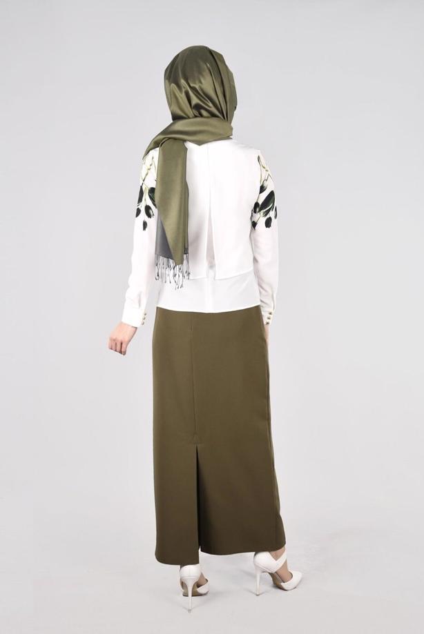Vêtements hijab  LILLY PATTERN BLOUSE 5165  - TRENDTESETTÜR