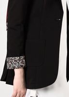 Tesettür giyim SİYAH T 4368 Hilda Ceket-Alv Fashion