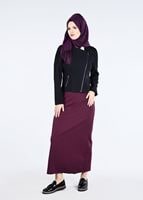 Tesettür giyim SİYAH T 4398 Dilma Tesettür 43551 Ceket-Alv Fashion
