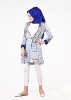 Tesettür giyim LACİVERT T 4623 Datça 6906 Ceket-Alv Fashion