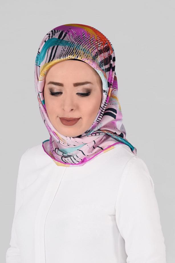 Vêtements hijab POUDRE T 7500-20 SAYANORA EŞARP - TRENDTESETTÜR