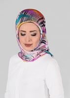 Tesettür giyim PUDRA T 7500-20 SAYANORA EŞARP