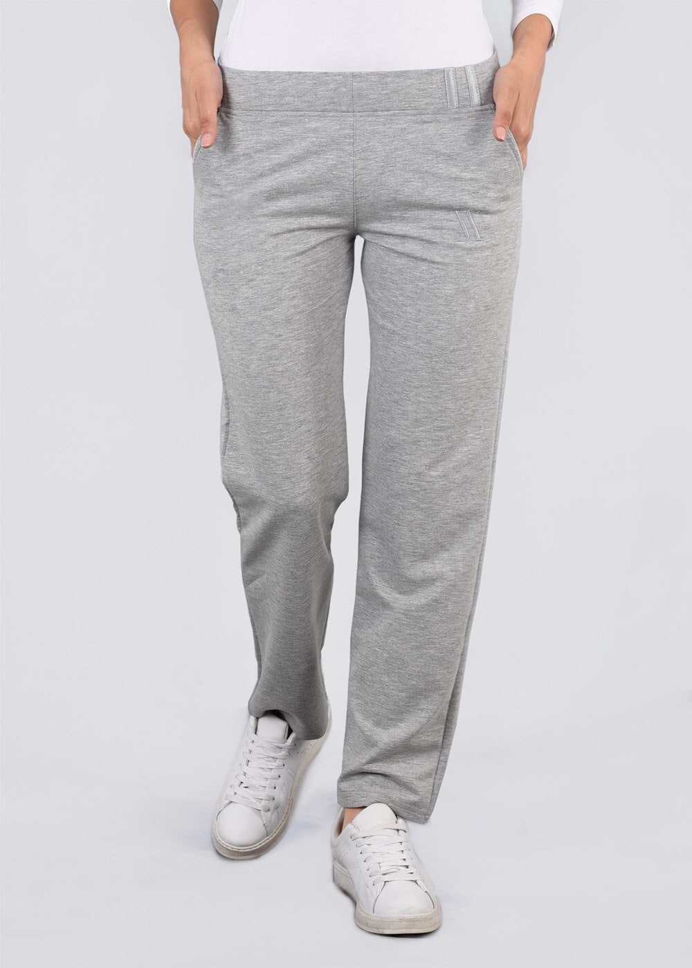 Vêtements hijab GRIS T 7198 Elsie Eşofman Alt-Alv Fashion