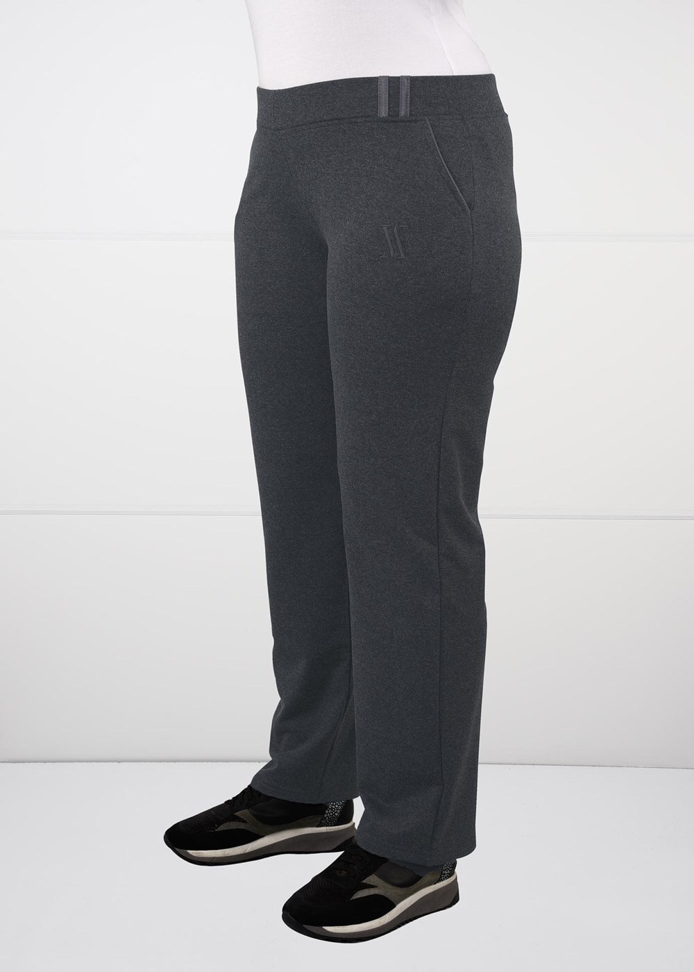 Vêtements hijab GRIS T 7199 Elise Eşofman Alt-Alv Fashion