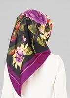 Tesettür giyim MOR T 12778 ALVİNA DESENLİ EŞARP