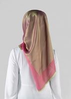 Vêtements hijab VERT T 74010 YASEMİN EŞARP-PİRAMİT