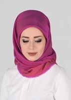 Vêtements hijab FUCHSIA T 74010 YASEMİN EŞARP-PİRAMİT