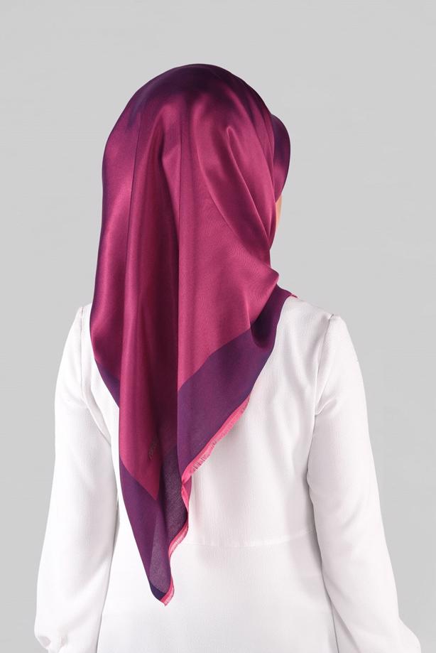 Vêtements hijab FUCHSIA T 74010 YASEMİN EŞARP-PİRAMİT - TRENDTESETTÜR