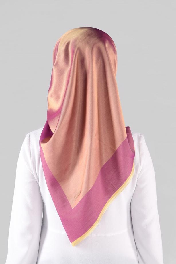 Hijab clothing YELLOW T 74010 YASEMİN EŞARP-PİRAMİT - TRENDTESETTÜR