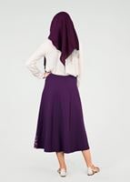 Tesettür giyim MOR T 664 Nakış Detaylı Etek- İşler Collection