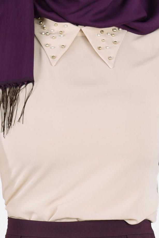 Vêtements hijab  T 5214 Işıl Lıfe-Kemer Detaylı Etek - TRENDTESETTÜR