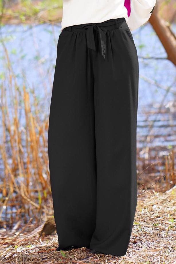 Vêtements hijab  T 6001 Işıl Lıfe-Kuşaklı Pantolon Etek - TRENDTESETTÜR