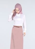 Tesettür giyim PUDRA T 6835 Sina Tesettür 6810 Etek-Alv Fashion