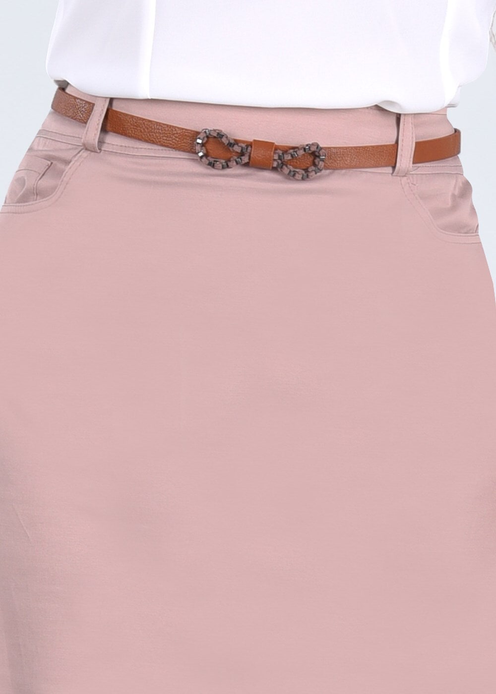 Tesettür giyim PUDRA T 6835 Sina Tesettür 6810 Etek-Alv Fashion