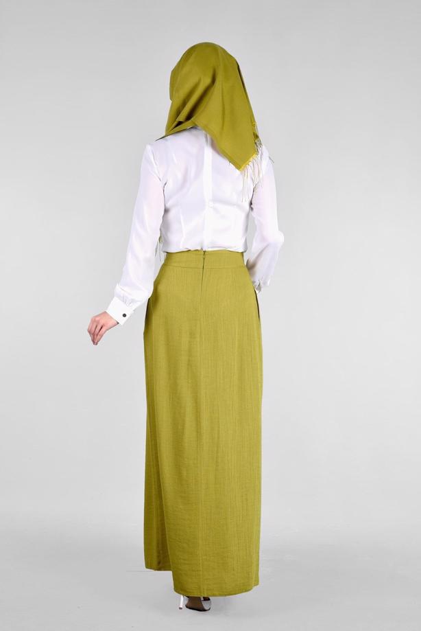 Vêtements hijab  T 6869 Ezgim Tesettür Etek-Alv Fashion - TRENDTESETTÜR