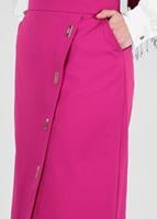 Tesettür giyim FUŞYA T 6870 43658 Tesettür Etek-Alv Fashion