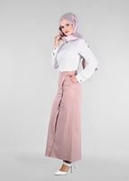 Tesettür giyim PUDRA T 6870 43658 Tesettür Etek-Alv Fashion