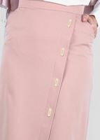 Tesettür giyim PUDRA T 6870 43658 Tesettür Etek-Alv Fashion