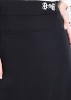 Tesettür giyim SİYAH T 6878 Elite Tesettür 11620 Etek-Alv Fashion