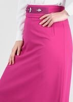 Tesettür giyim FUŞYA T 6880 Ilgın Tesettür 43658 Etek-Alv Fashion