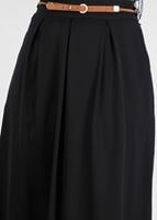 Tesettür giyim SİYAH T 6888 Nora Tesettür Etek-Alv Fashion